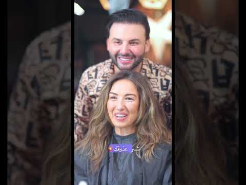 تألقت بلمسة هايلايت أشقر مميز مع بانغز قصيرة تعطي رونق وحيوية للوجه   1