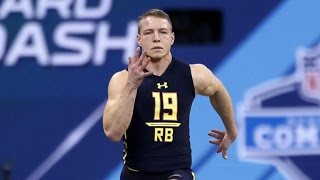 2017 NFL Combine Fournette McCaffrey