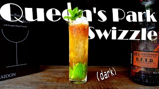 Queen's Park Swizzle (Dark) || cocktail recipe from Regarding Cocktails by Sasha Petraske