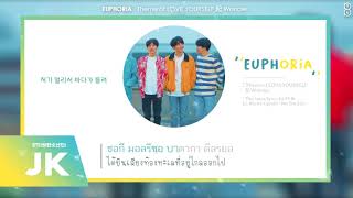 karaokethaisub Euphoria  Theme Of Love Yourself  Wonder  Bts  89br