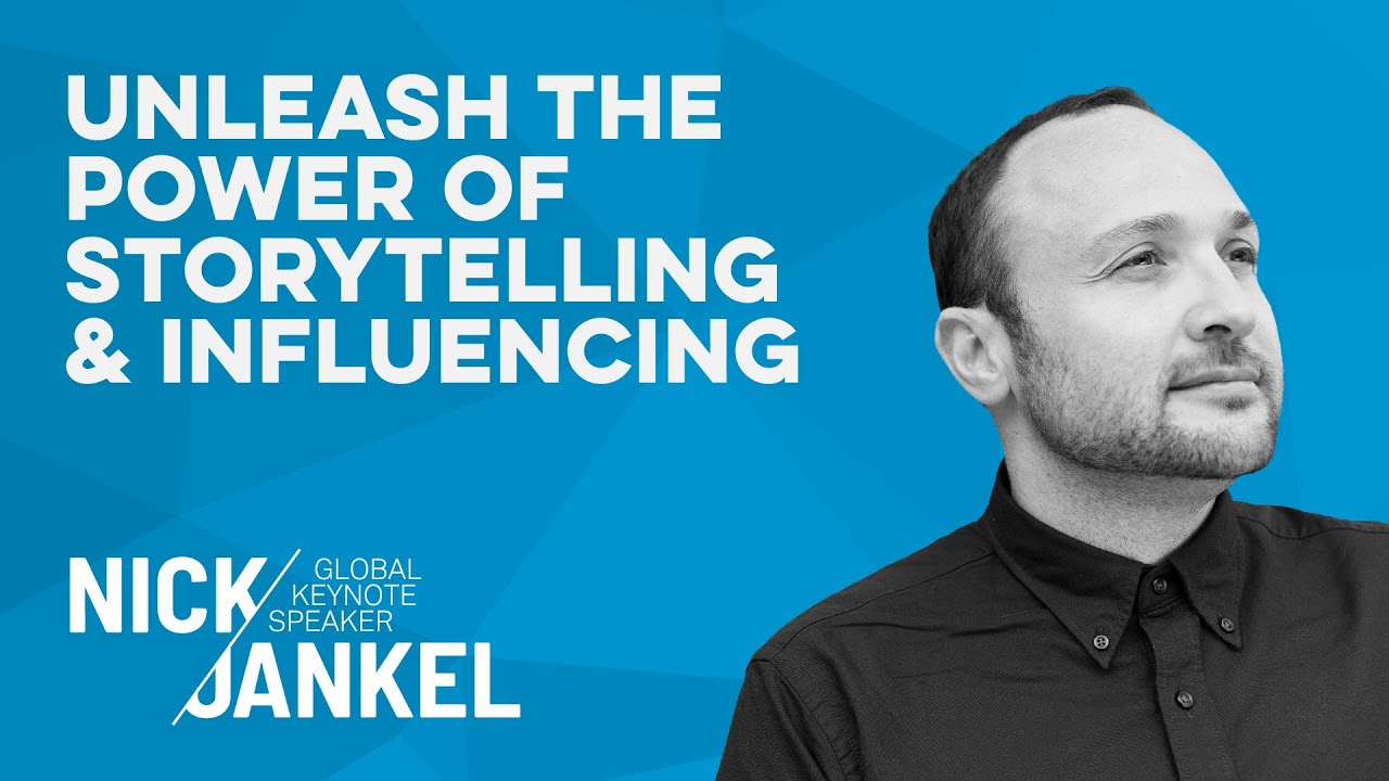 Keynote Speaker On Storytelling & Influencing: Book Nick Jankel For Your Next Event