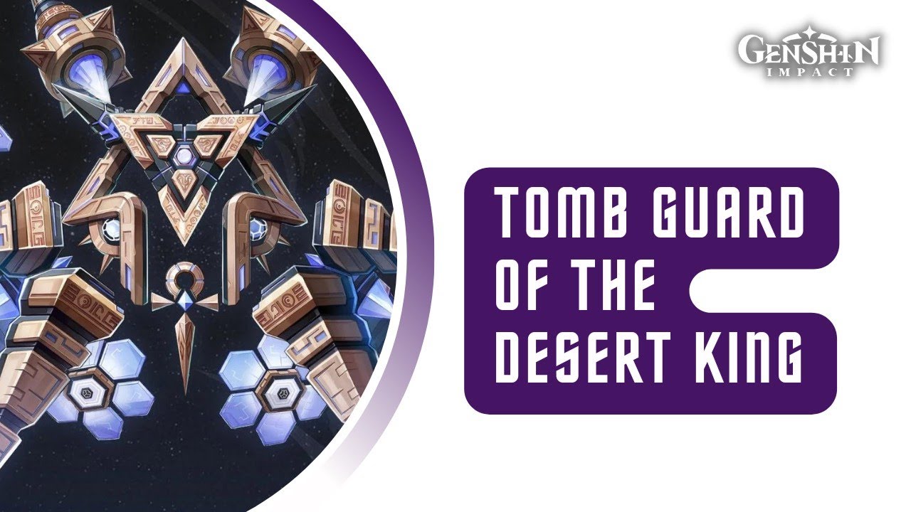 Genshin Impact 3.1 Battle Against The Tomb Guard of the Desert King