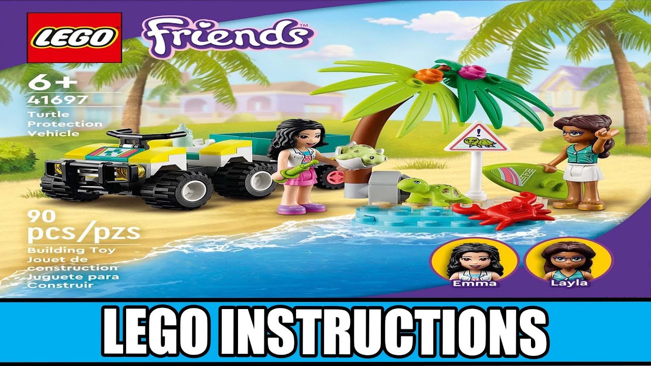 LEGO | Friends | | Turtle Protection Vehicle - YouTube
