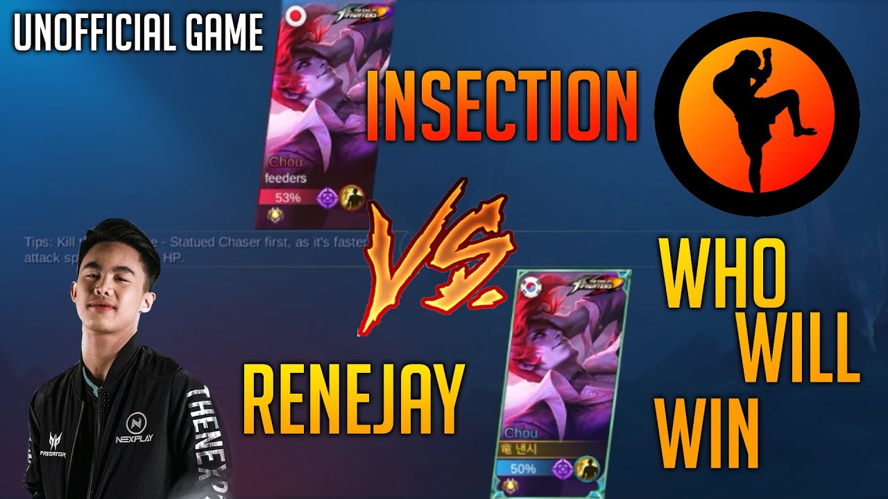 iNSECTiON VS RENEJAY CHOU 1VS1 | UNOFFICIAL GAMEPLAY - YouTube