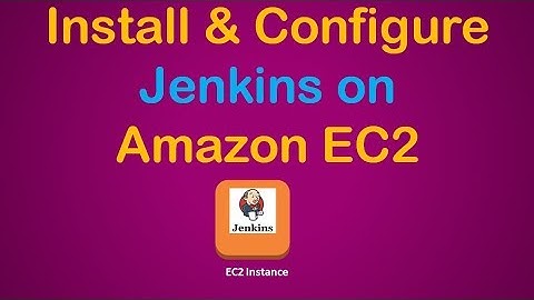 Jenkins-installatie en -configuratie op AWS EC2-instantie | Jenkins-installatie op AWS EC2
