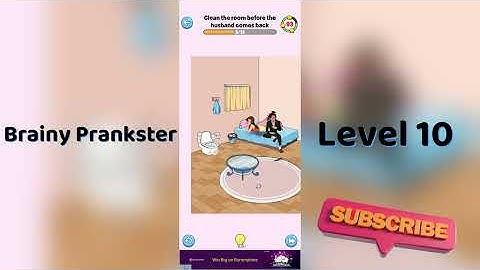 Brainy Prankster Level 10 Walkthrough | Step-by-Step Guide 🧠 #BrainyPrankster #GoAnswer