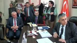 Chp İst.1.Bölg.MV A.A.Yalçın Tarhan CHP Kartal İlçe Başk.Erdal Kıskanç'ı Ziyareti Boryayın