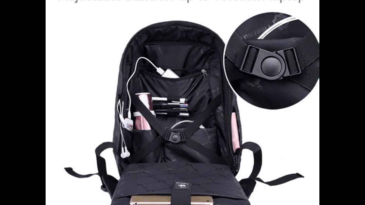 Kopack anti theft backpack