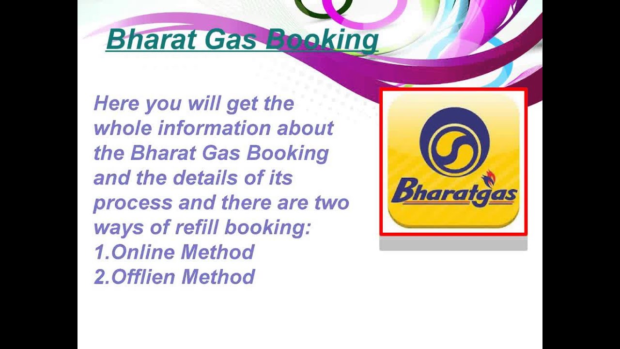 Bharat Gas Booking YouTube