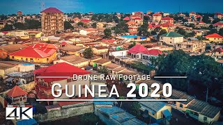 【4K】Drone RAW Footage | This is GUINEA 2020 | Capital City Conakry | Tanene | UltraHD Stock Video