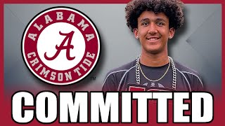 BREAKING: 4 Star TE Colt Lumpris Commits to Alabama!!!!!