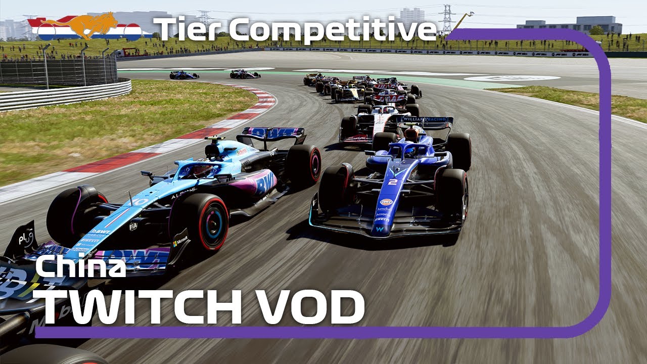 TWITCH VOD OGKROE Tier Competitive Season 8 F1 23 - Round 10 China