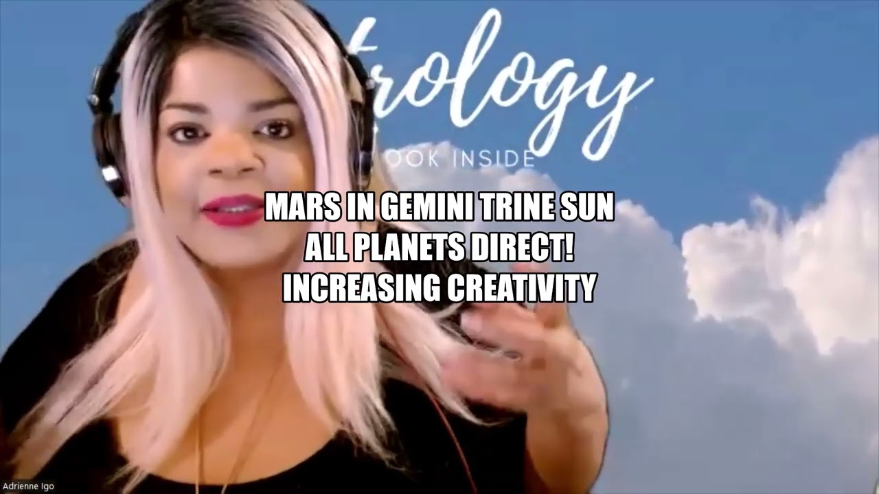 Mars Trine Sun - Increasing Creativity - All Planets Direct - Full Steam Ahead
