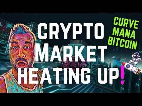 CRYPTO WARMING UP - Bitcoin to $26.5K, Curve to $1.90, Mana to $1.35?