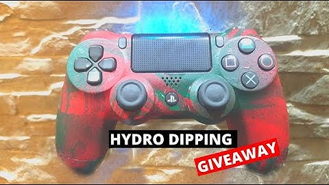 HYDRO DIPPING - PS4 CONTROLLER
