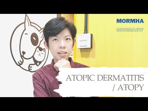 ภูมิแพ้สิ่งสูดดม ภูมิแพ้จากสิ่งแวดล้อมในสุนัขและแมว (Atopic dermatitis, Atopy ) #โรคผิวหนังเป็นๆหายๆ