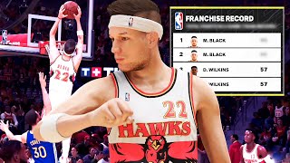картинка: БЬЮ РЕКОРД В ИГРЕ ПРОТИВ ГСВ! ● NBA 2K25 PS5 ● НБА 2К25 КАРЬЕРА ИГРОКА #12