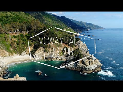 McWay Falls, Big Sur, California | 4K Drone Video