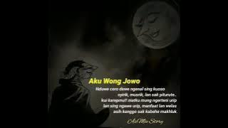 Aku wong jowo . Story WA jawa . Kejawen