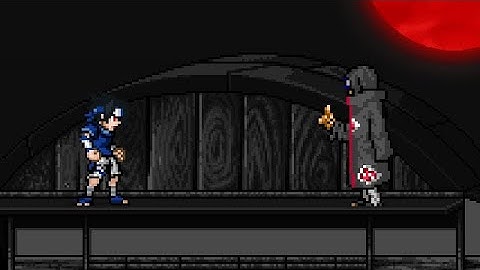 Brother vs Brother!!! Sasuke Uchiha vs Itachi Uchiha SSF2 Mod Gameplay