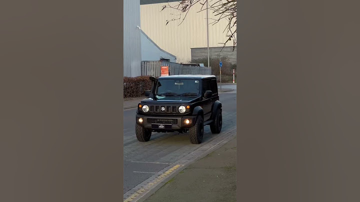 Black Jimny with our Stage 1 Adventure Pack #4x4 #offroad #jimny #gwagon