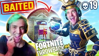 BAITED WITH A SHIELD POTION! 19 ELIMS SOLOS THROWBACK! screenshot 4