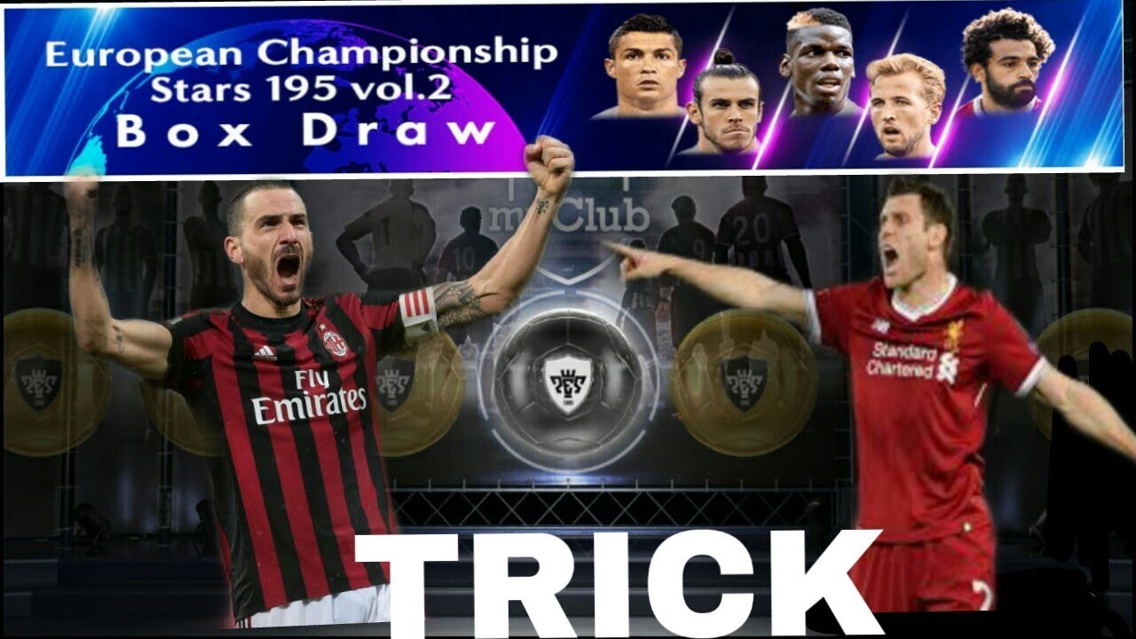 TRICK MENDAPATKAN BLACK BALL DI European Championship BOX DRAW Vol. 2 -PES 2018