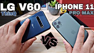 Iphone 11 Pro Max Vs LG V60| Cuál Es Mejor? 2021