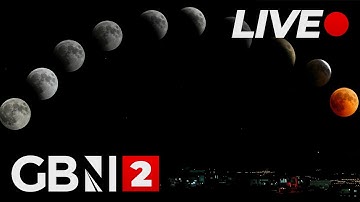 LIVE: Views of total lunar eclipse from LA - Credit: Griffith Observatory