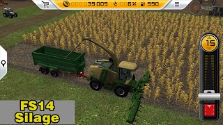 Fs14 Farming Simulator 14 - Silage / Silaj Yapımı Timelapse #32