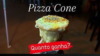 Ganhe Dinheiro com Pizza Cone. Quanto ganha quem vende pizza cone?!