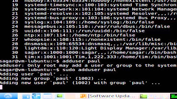 How to add new user in Linux Shell terminal