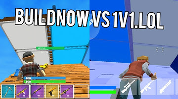 BuildNow GG vs 1v1.LOL Comparison | Which game is better?