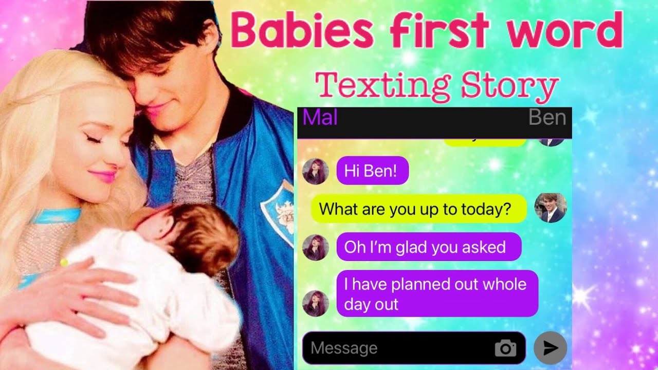 Mal And Ben s Babys First Word Descendants Texting Story YouTube mal-and-ben-s-babys-first-word-descendants-texting-story-youtube