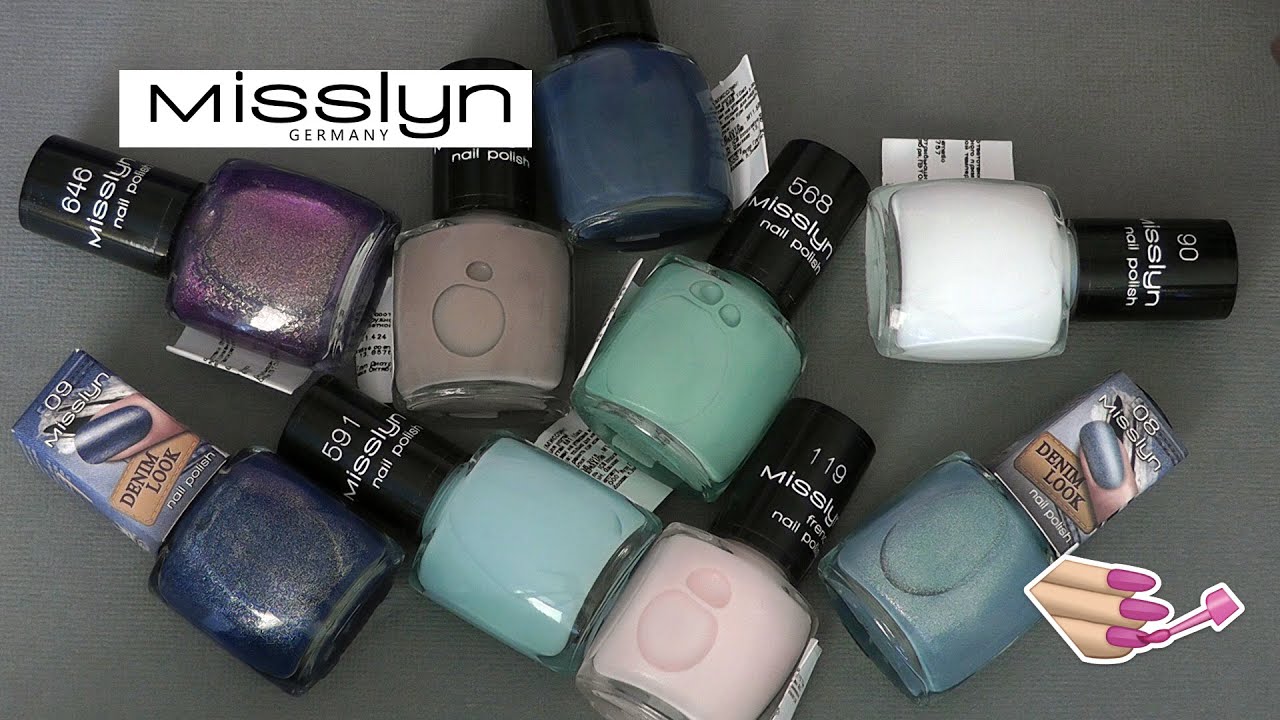 Misslyn nail polishes: покупки и вся маленькая коллекция ♕