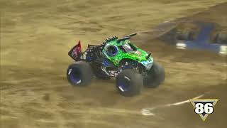 Jurassic attack monster truck highlights