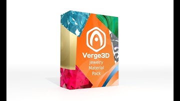 Verge3D for Blender: Jewelry Material Pack