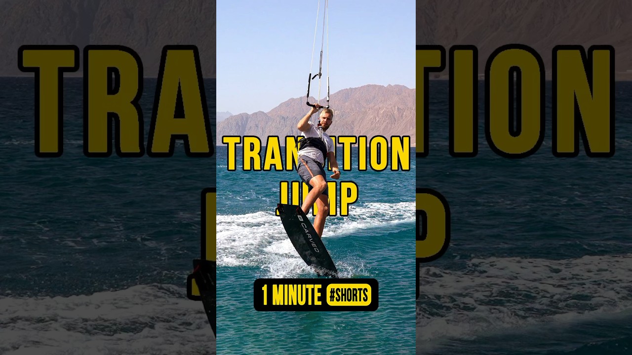 How to do a jump transition // kiteboarding