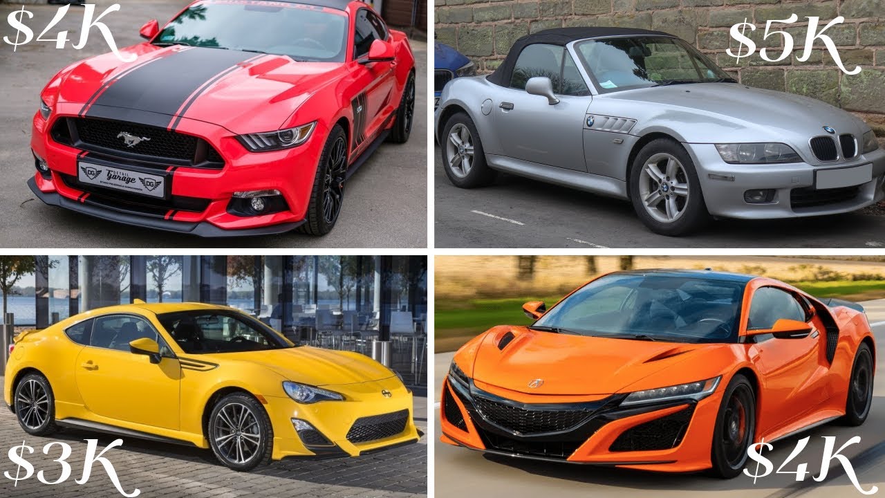 Top 15 Unexpectedly Cheap Sports Cars CHEAP Fast Cars Under 5,000