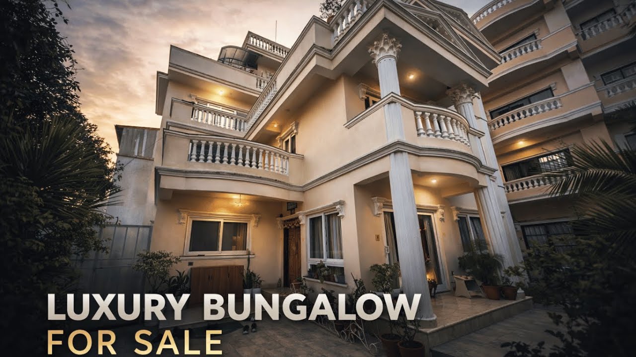 🏡 Chhauni Housing Kathmandu | Ultra-Luxury 3.5 Storey Bungalow for Sale | Swimming Pool & Gym