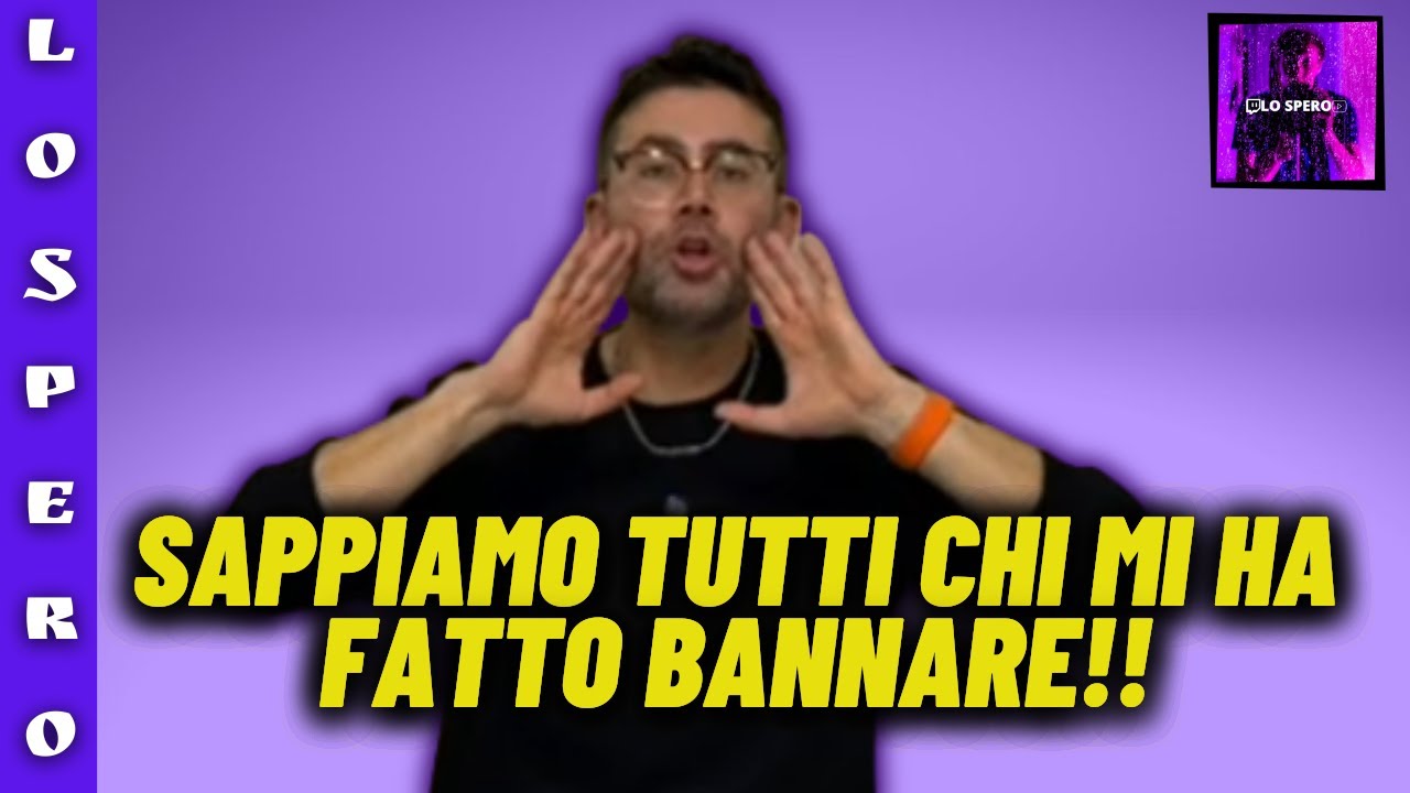 PATRIZIO OFFICIAL TORNA IN LIVE E SVELA LA DURATA DEL SUO BAN SU TWITCH!