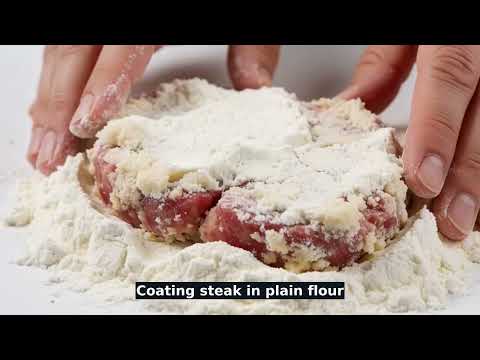 Chicken Fried Steak with Cream Gravy recipe video thumbnail
