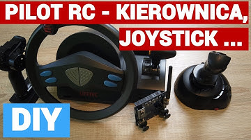 DIY Arduino pilot RC - kierownica, joystick, sterowanie bezprzewodowe