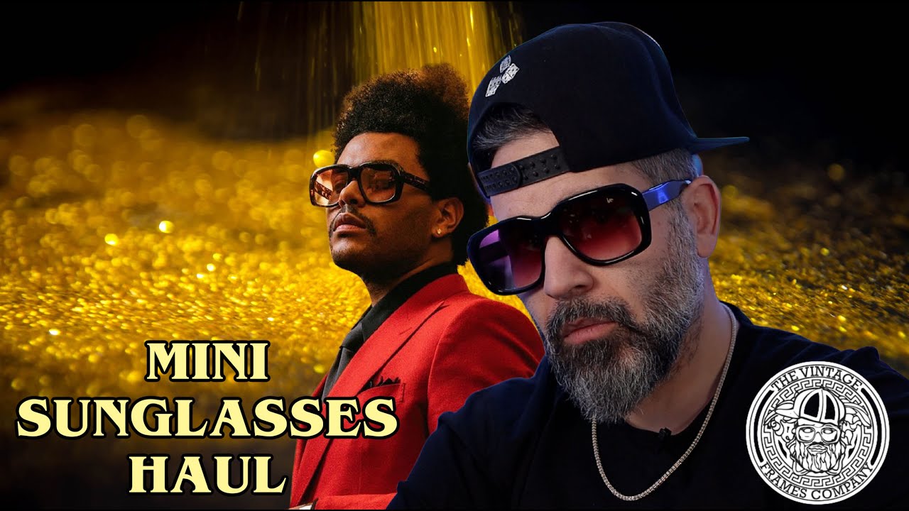 VINTAGE FRAME COMPANY SUNGLASSES MINI HAUL - YouTube