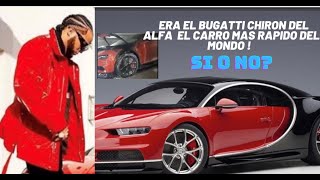El Bugatti Chiron el carro mas rapido del mundo  le fue quemado en Miami a  El Alfa el Jefe