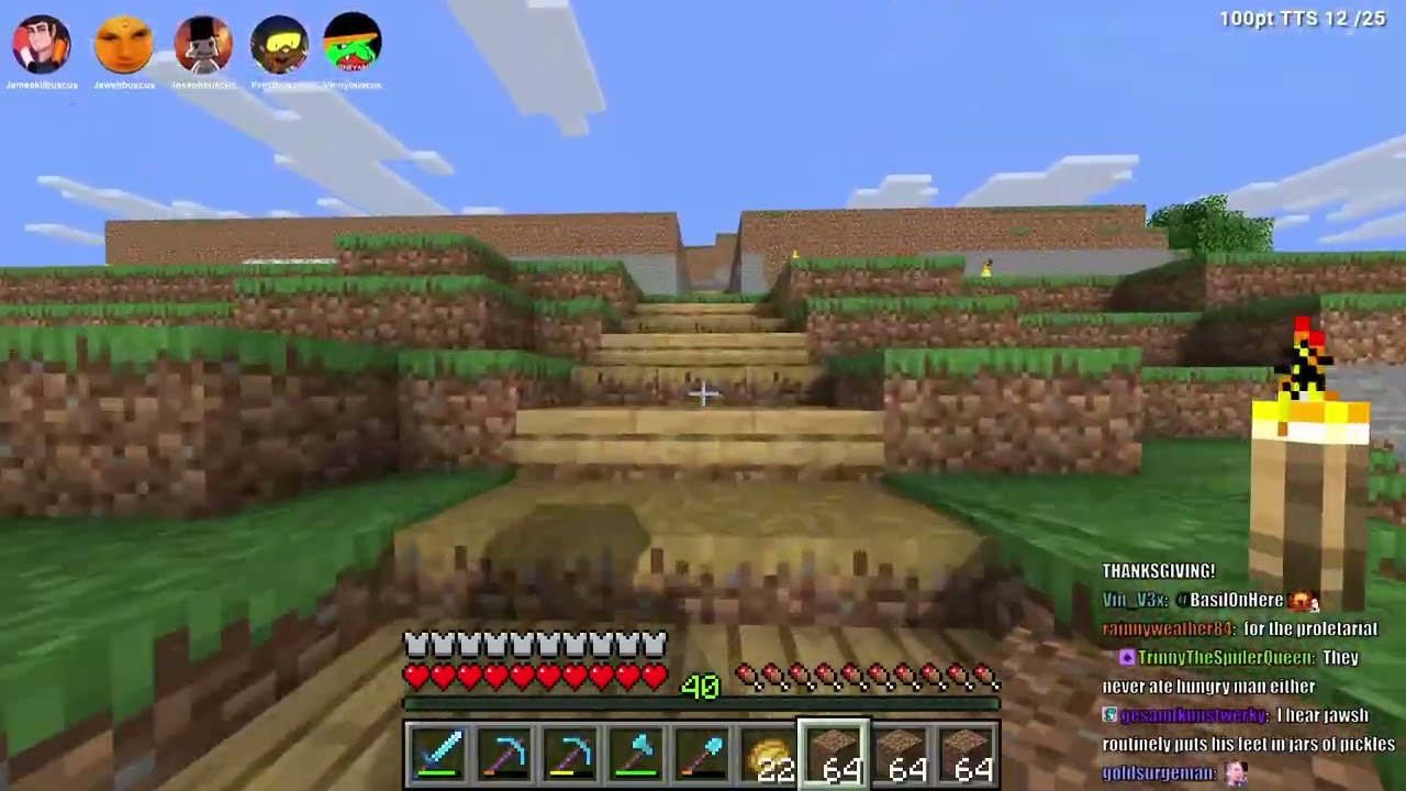 MINECRAFT w FRIENDS [Jawsh Minecraft Vod]