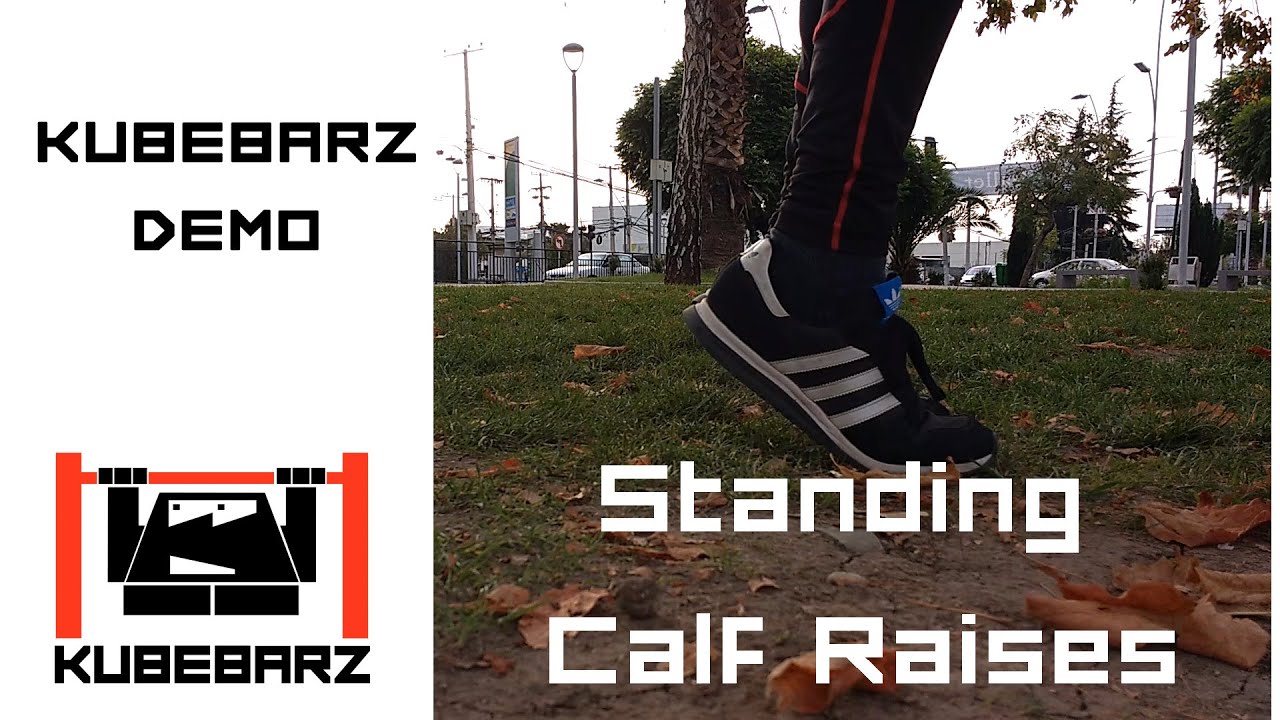 Standing Calf Raises - Kubebarz DEMO street workout historia
