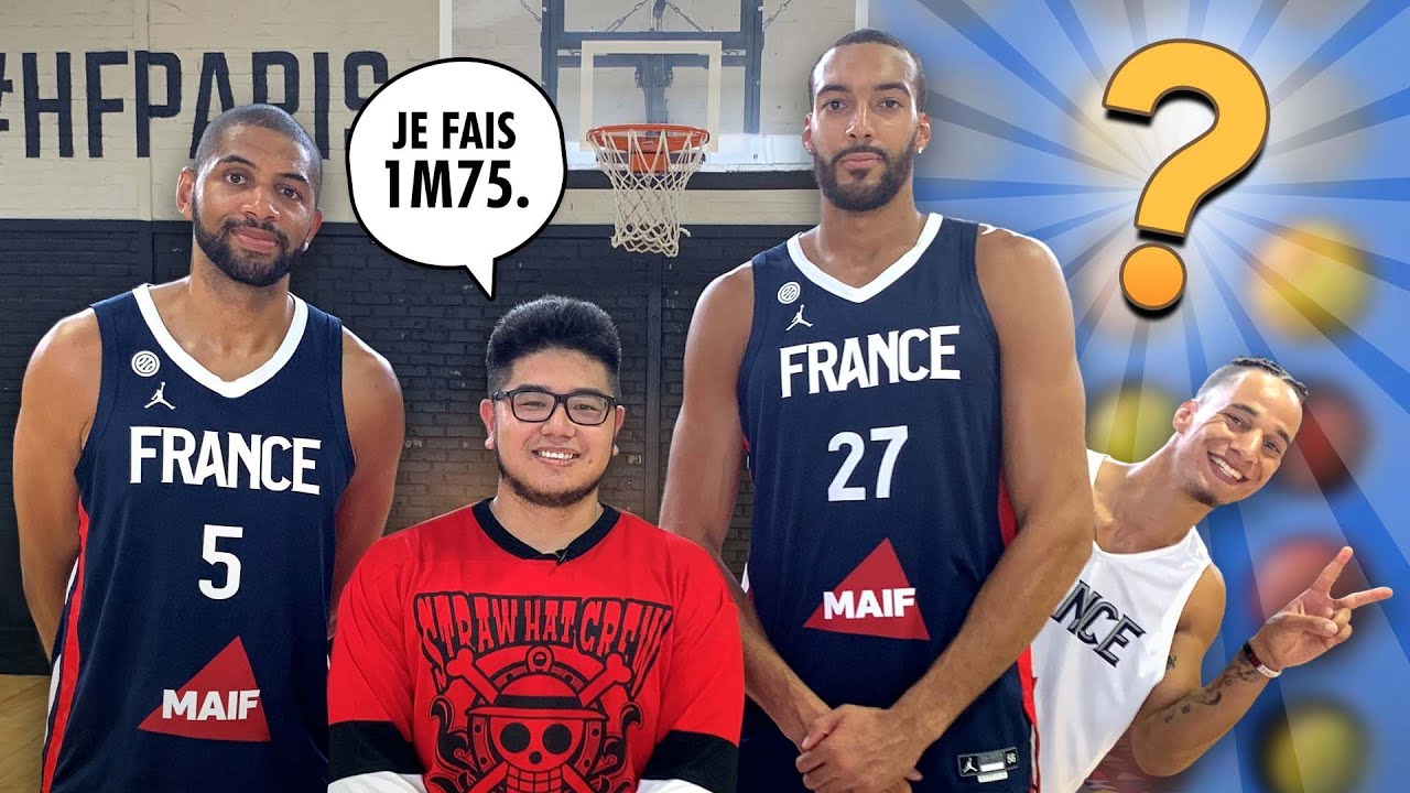 J'AFFRONTE L'ÉQUIPE DE FRANCE DE BASKET ! – LE RIRE JAUNE