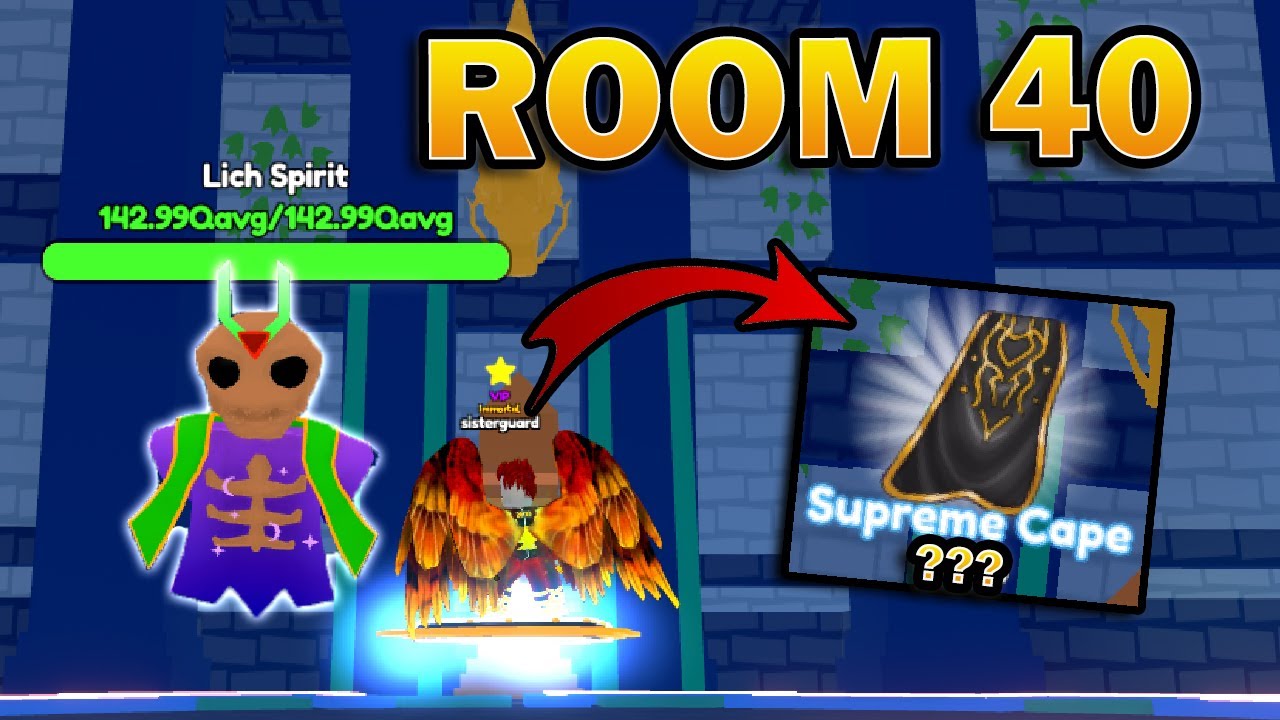Room 40 The Secret Relic Drop Rates and More in Sword Fighters