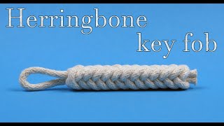 Herringbone key fob